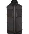 RG383 TRA914 Regatta E-Volve Unisex Knit Effect Stretch Bodywarmer Ash / Black colour image